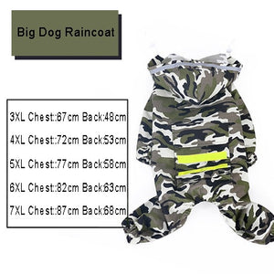 Dog Raincoat Jumpsuit Rain Coat for Dogs