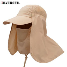 Sun Caps Flap Hats 360 degree Solar UV Protection