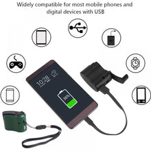 EDC USB Phone Emergency Charger For Camping Hiking Outdoor Sports