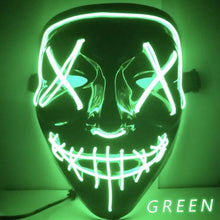 EL Light Mask Up Funny Mask from The Purge Election Year Great for Festival Cosplay Halloween Costume