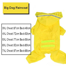 Dog Raincoat Jumpsuit Rain Coat for Dogs