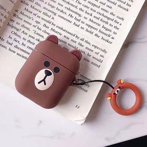 Earphone Case For Apple AirPods Silicone Headphones