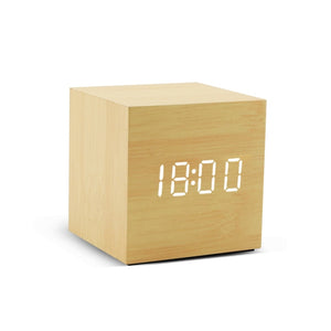 Alarm Clock LED Wooden