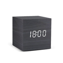 Alarm Clock LED Wooden