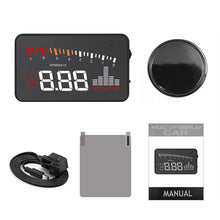 X5 Car HUD Head Up Display OBD II EOBD Automatic