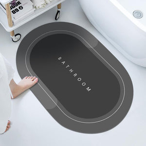 Super Absorbent Floor Mat Quick Drying Bathroom