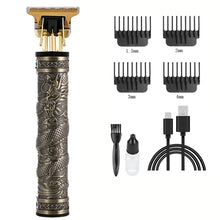 Hair Clipper Electric Clippers New Electric Men&#39;s Retro T9 Style Buddha Head Carving Oil Head Scissors