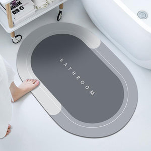 Super Absorbent Floor Mat Quick Drying Bathroom