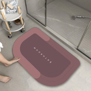 Super Absorbent Floor Mat Quick Drying Bathroom