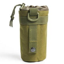 Tactical Water Bottle Pouch Airsoft 600D Outdoor Hiking MOLLE Open Top Hydration Pouch Hunting Water Bag Backpack Accessories