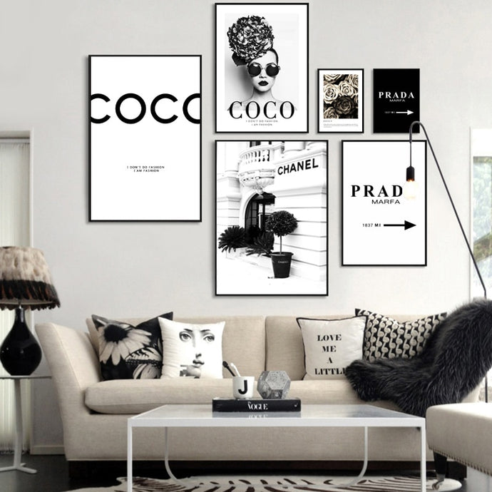 Fashion Coco Quotes Poster