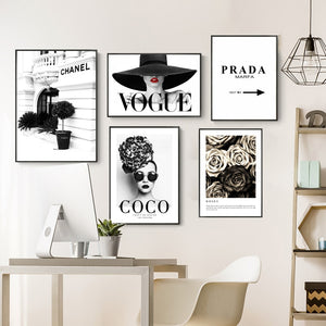 Fashion Coco Quotes Poster