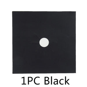 1/4PC Stove Protector Cover Liner Gas Stove