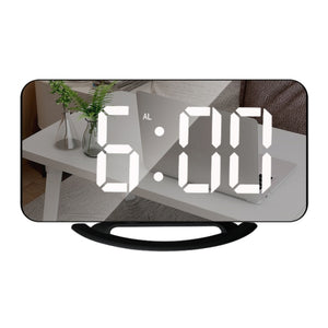 Mirror Alarm Clock Digital Display