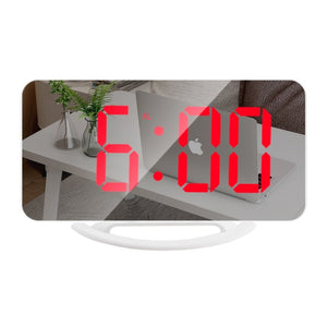 Mirror Alarm Clock Digital Display