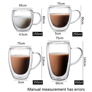 Glass Mug Heat Resistant